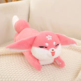 Kawaii Pink Fox Sakura Plushie