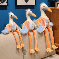 Lila the Long-legged Crane Plush