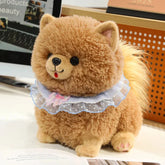 Yumi and Koji the Pomeranian Dog Plushies