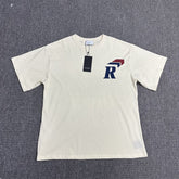 RHUDE American Retro Loose Fit Unisex Summer T-Shirt