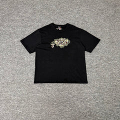 Derschutze Heavy Embroidery Loose Cotton Tee