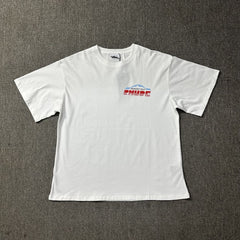 RHUDE American Retro Loose Fit Unisex Summer T-Shirt