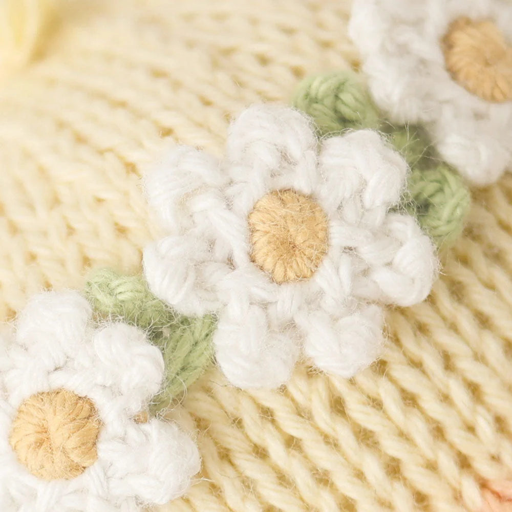 Cuddle + Kind Baby Duckling (Ivory Floral Crown)