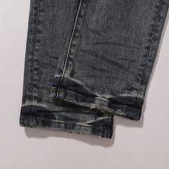 Purple Brand Men's Designer Blue Denim Jeans - Premium