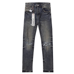 Purple Brand Men's Designer Blue Denim Jeans - Premium