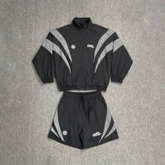 Broken Planet Reflective Tech Wear Jacket Shorts Set