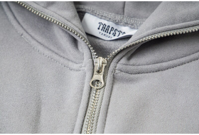 Trapstar Hip-Hop Printed Fleece Hooded Sweatshirt