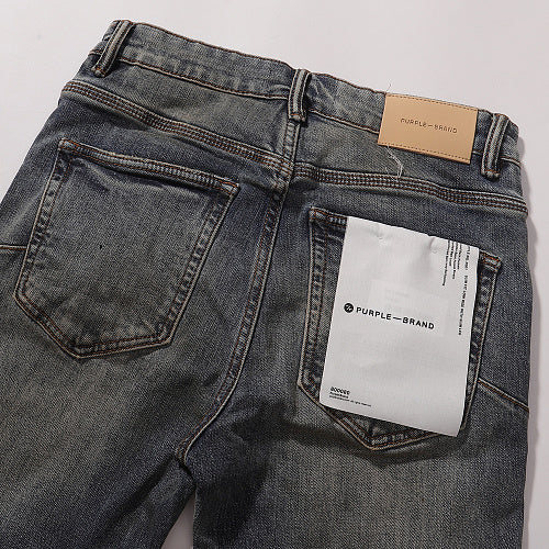 Purple Brand Men's Designer Blue Denim Jeans - Premium