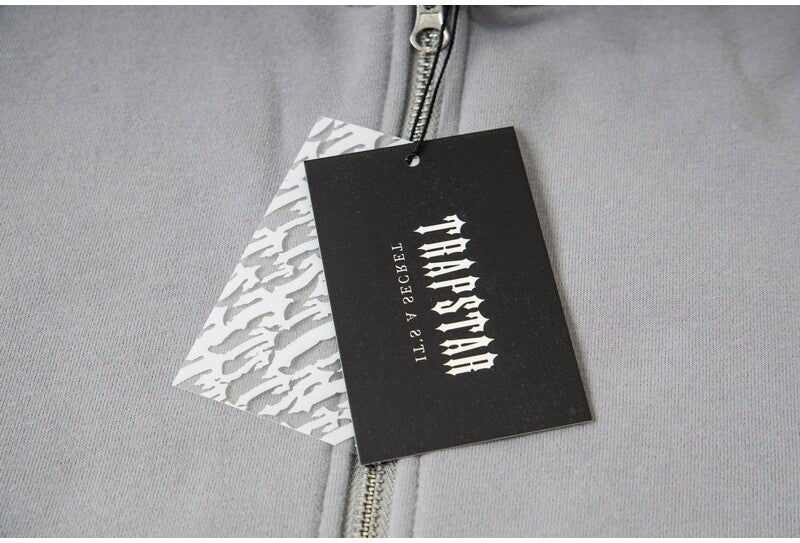 Trapstar Hip-Hop Printed Fleece Hooded Sweatshirt