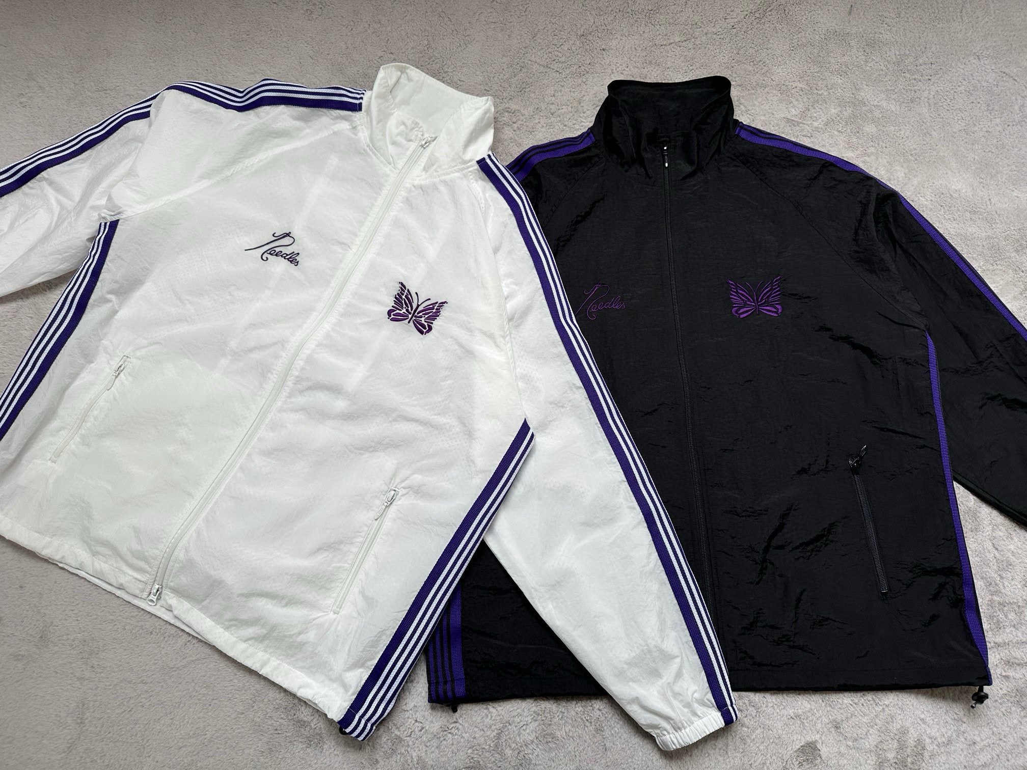 Needles Butterfly Embroidery Sportswear Set
