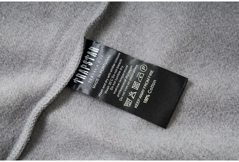 Trapstar Hip-Hop Printed Fleece Hooded Sweatshirt