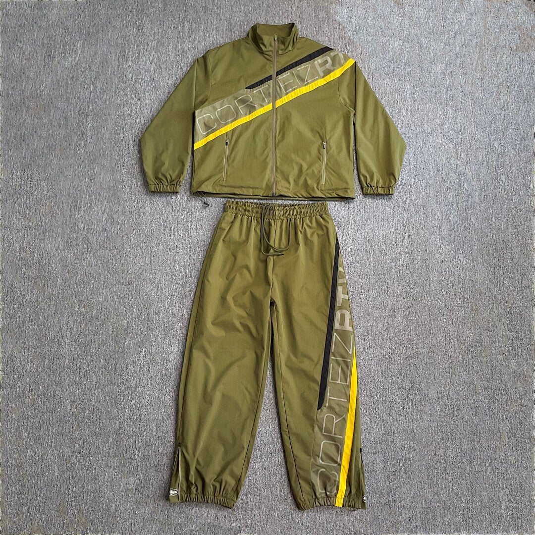 Corteiz High Street Retro Patchwork Sportswear Set