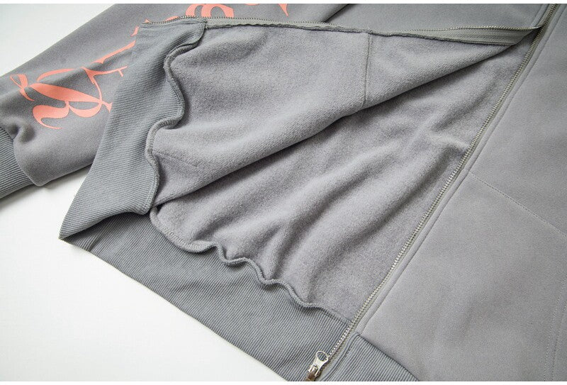 Trapstar Hip-Hop Printed Fleece Hooded Sweatshirt