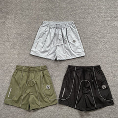 Broken Planet 3M Reflective Embroidered Casual Shorts