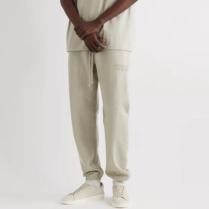 Essentials Printed Loose-Fitting Sporty Casual Cuffed Pants