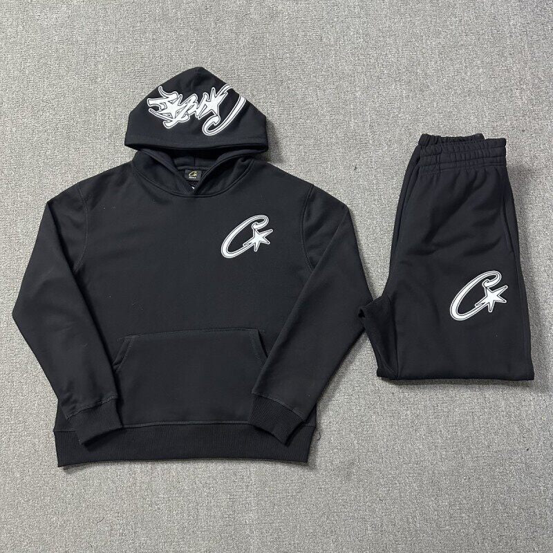 Corteiz embroidered logo sports suit