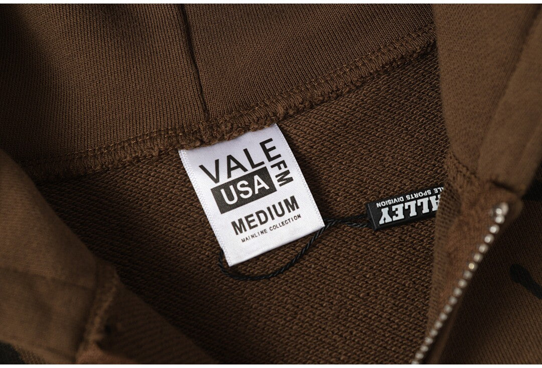 VALE VALLEY TRACKSUIT Hip-Hop Streetwear Sweatshirt Set