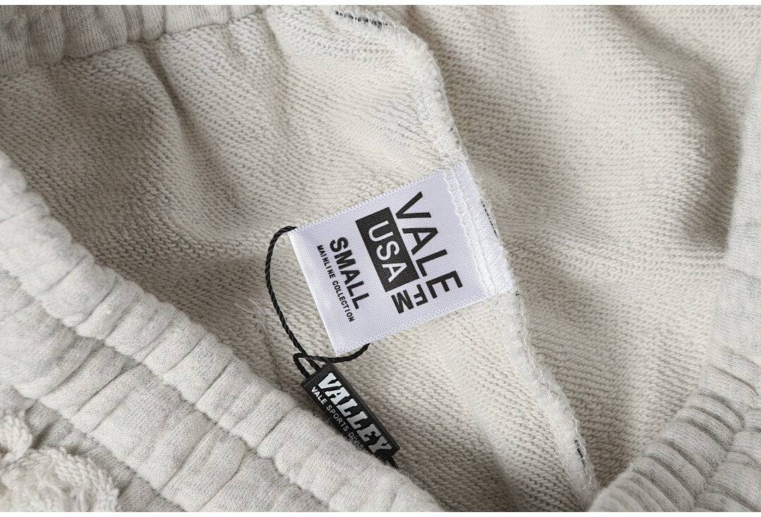 VALE VALLEY TRACKSUIT Hip-Hop Streetwear Sweatshirt Set