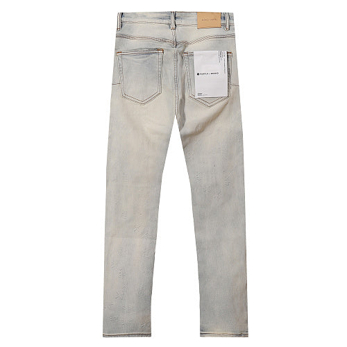 Purple Brand Men Slim Dirt Tint Denim Jeans
