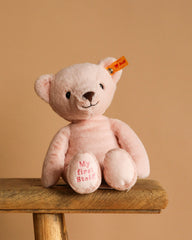 My First Steiff Pink Teddy Bear, 10 Inches