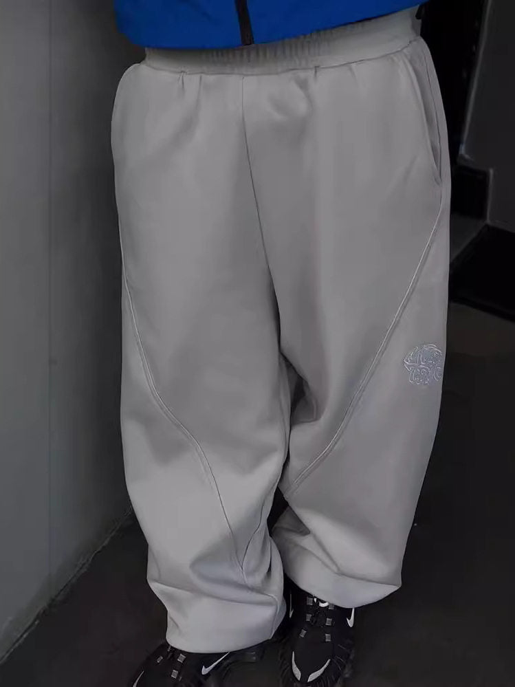 Sweatpants - Street-style stretch waistband y2k pants
