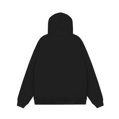 Broken Planet Puff Print Fleece Zip Hoodie