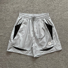 Broken Planet Geometric Spliced Quick Dry Shorts
