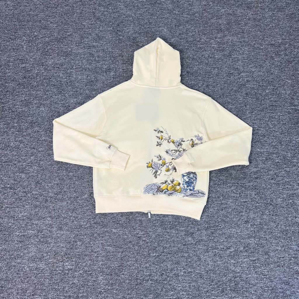 Derschutze Garden Of Eden Fleece Zip Hoodie
