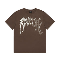 Revenge Peace Dove Graphic Print Oversized Tee