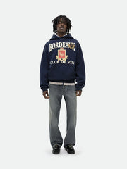 Rhude Logo Printed Fall/Winter Hooded Sweatshirt