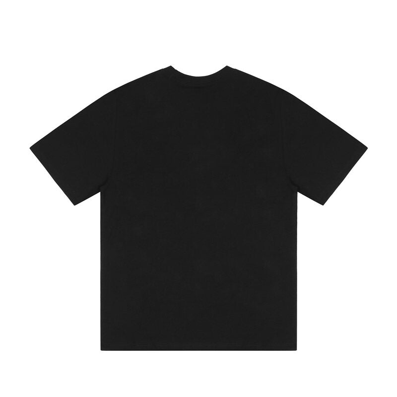 Revenge High Street Rhinestone Oversized Cotton Tee