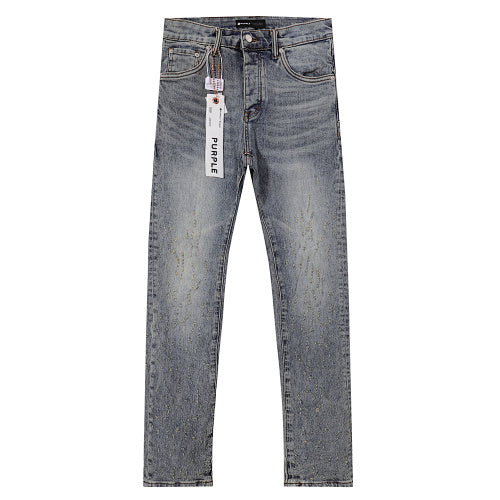 Purple Brand Men Slim Fit Textured Denim Jeans