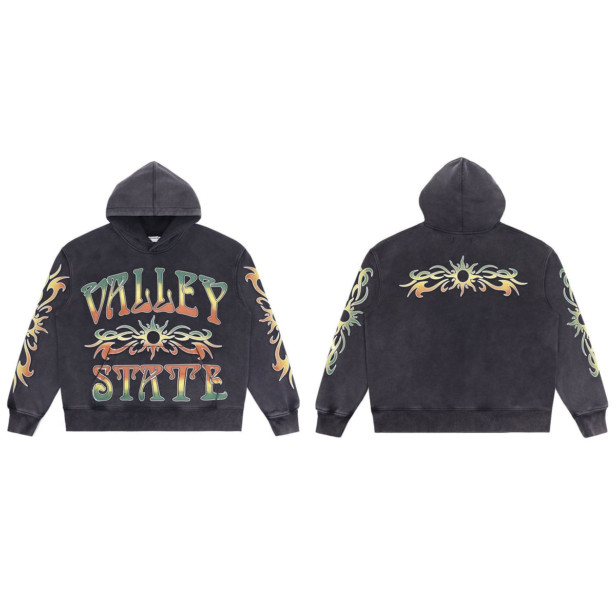 Vale Forever Black Valley State Graphic Hoodie
