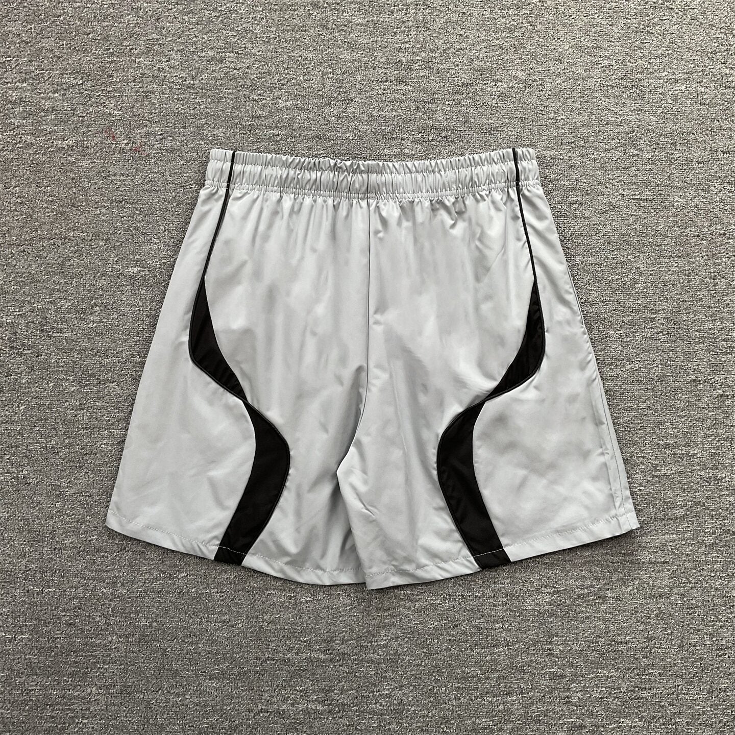 Broken Planet Embroidered Color Block Sports Shorts
