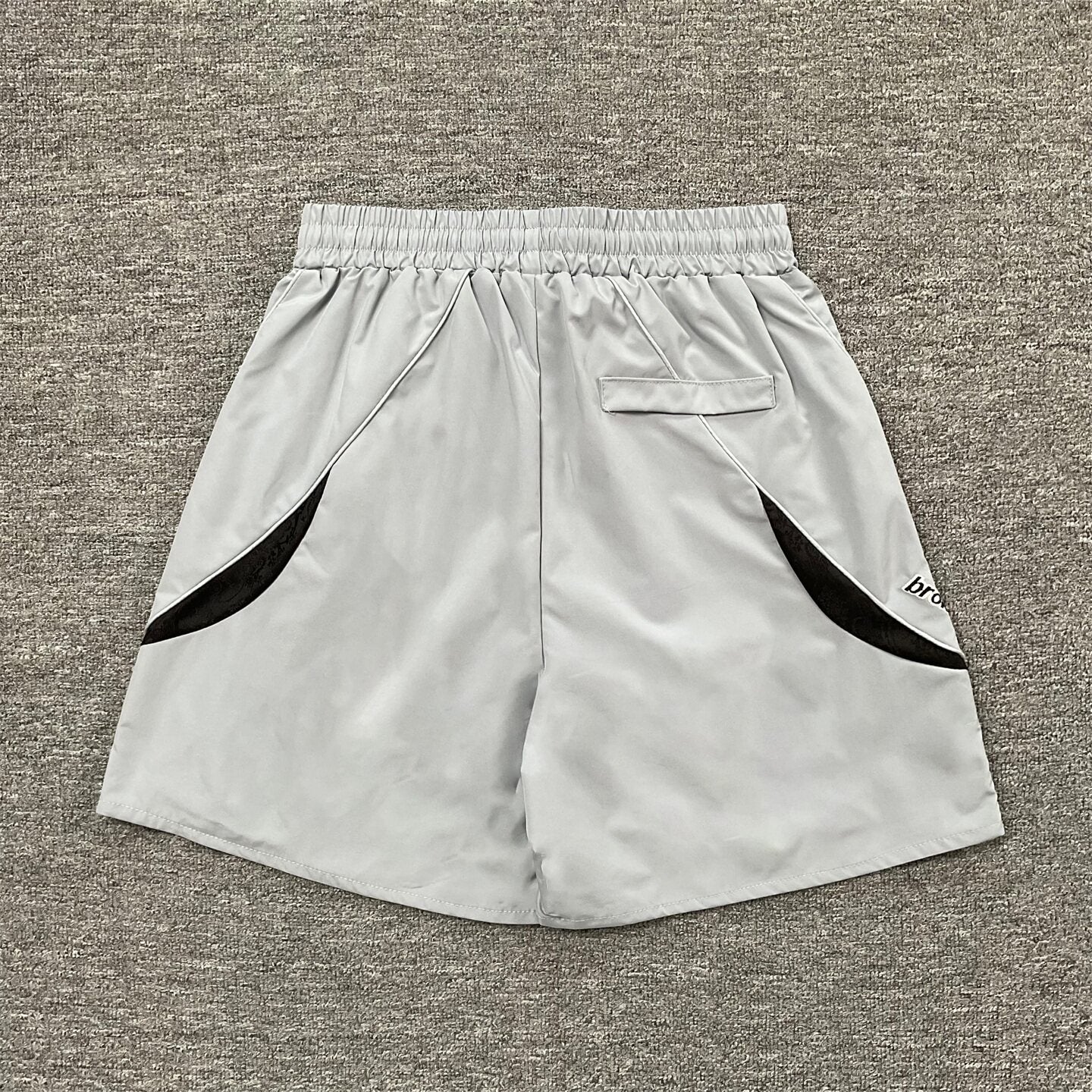 Broken Planet Geometric Spliced Quick Dry Shorts