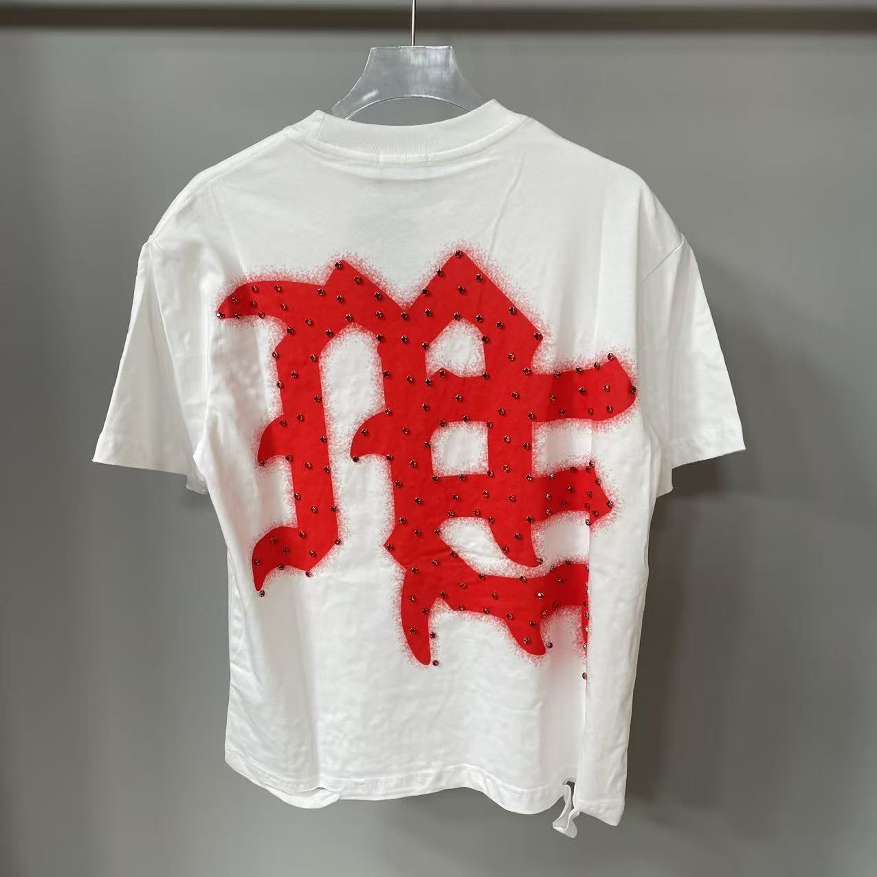 Mixed Emotion Rhinestone Lettering Graphic Tee