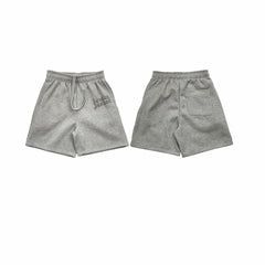 Broken Planet Thick Fleece Puff Print Shorts