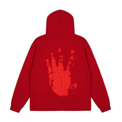Revenge High Street Puff Print Fleece Hoodie