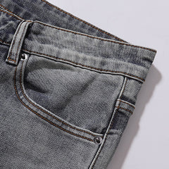 Ksubi Men Varsity Patch Slim Denim Jeans