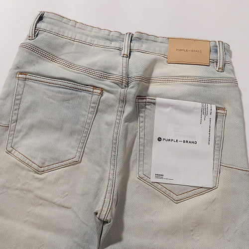 Purple Brand Men Slim Dirt Tint Denim Jeans