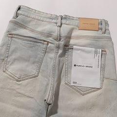 Purple Brand Men Slim Dirt Tint Denim Jeans
