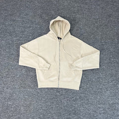 Derschutze Warhorse Applique Zip Up Fleece Hoodie