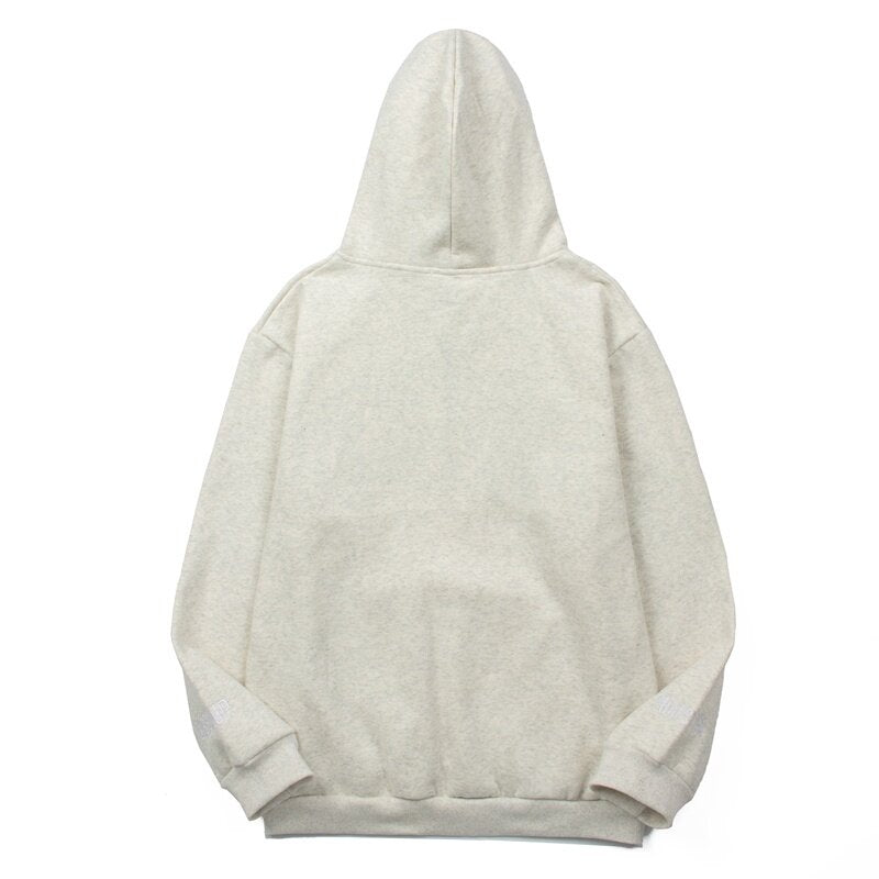 Trapstar Heavy Industry Embroidered Loose Fleece Hooded Shirt