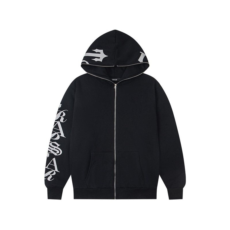 Trapstar Hip-Hop Printed Fleece Hooded Sweatshirt