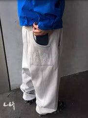 Sweatpants - Street-style stretch waistband y2k pants