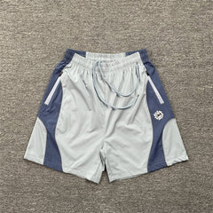 Broken Planet Geometric Spliced Nylon Sport Shorts