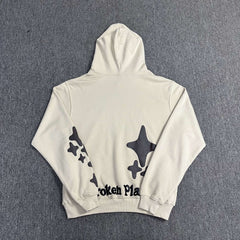 Broken Planet Graphic Puff Print French Terry Hoodie