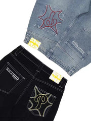 Y2k Jeans Hip Hop Harajuku Goth Baggy Denim Pants