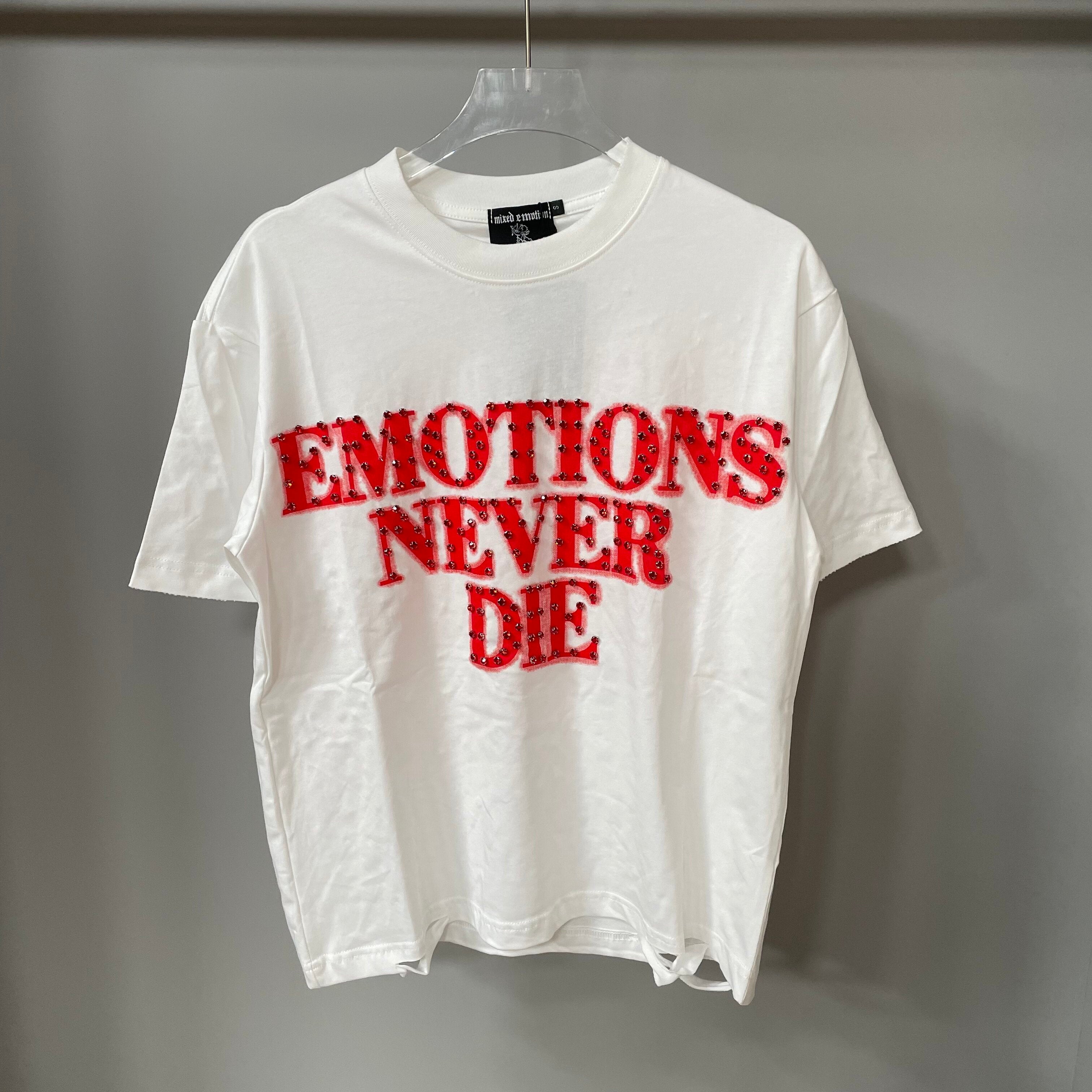 Mixed Emotion Rhinestone Lettering Graphic Tee