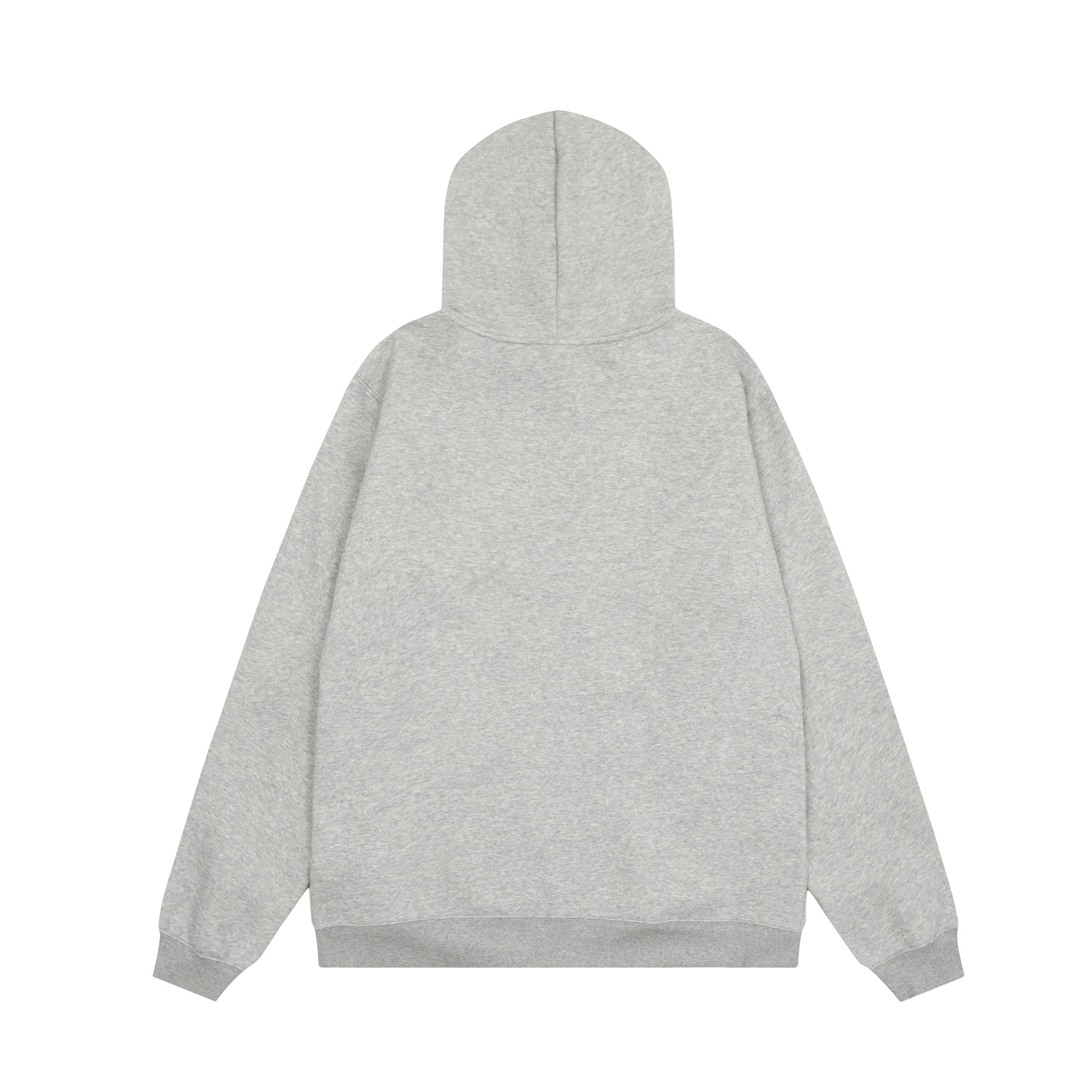 Broken Planet Puff Print Fleece Zip Up Hoodie